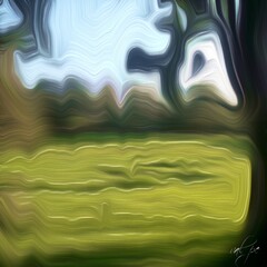 Digital Art like an oil painting