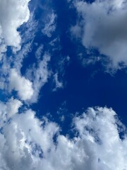 blue sky 自然　青空　青空と雲　空