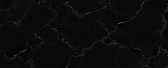 Panorama black marble stone texture for background or luxurious tiles floor and wallpaper decorative design.