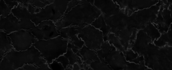 Panorama black marble stone texture for background or luxurious tiles floor and wallpaper...
