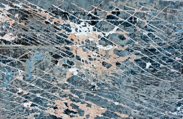 The stripped wall of the house will soon be plastered and painted