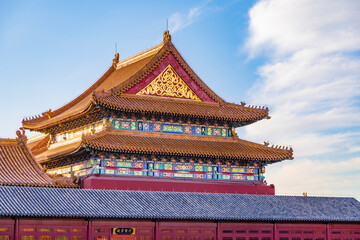The Forbidden City in Autumn