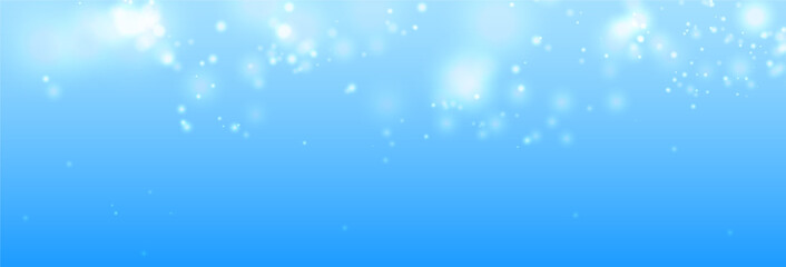 夏の背景。輝く水しぶきが飛び交う背景。ソータや炭酸水の気泡。