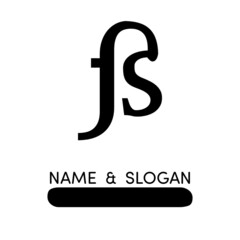 black and white logo