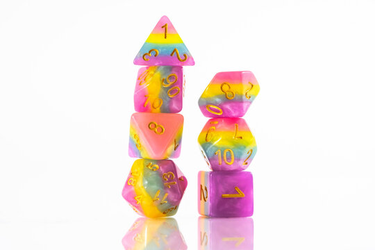 Dice used for Tabletop Role Playing Games