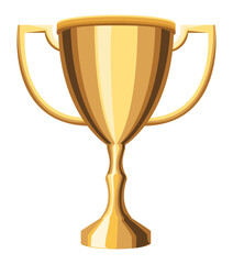 golden trophy cup