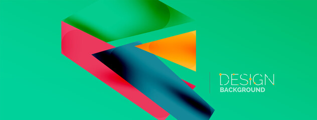 Background color abstract overlapping lines. Minimal composition vector illustration for wallpaper banner background or landing page