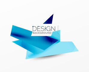 Background color abstract overlapping lines. Minimal composition vector illustration for wallpaper banner background or landing page