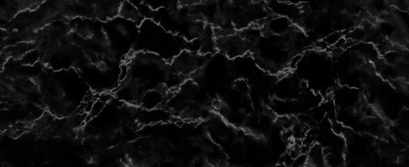 Black marble background texture natural stone pattern abstract for design art work.