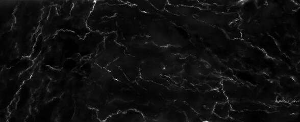 Black marble background texture natural stone pattern abstract for design art work.
