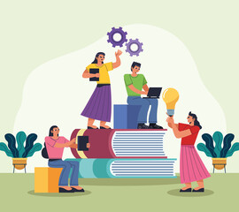 marketing persons in books