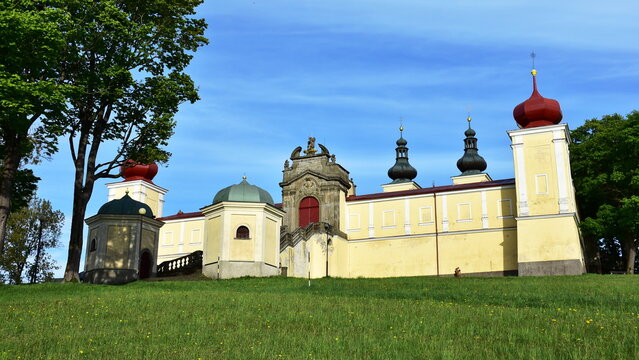 Monastery of the Mother of God Hedec in Kraliky,Czech republic