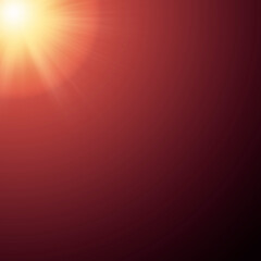 imitation of the rays of the sun at sunset. Use in Overlay Mode (Screen)