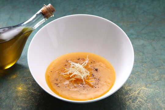 Orange Cantaloupe Soup