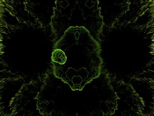Imaginatory fractal abstract background Image