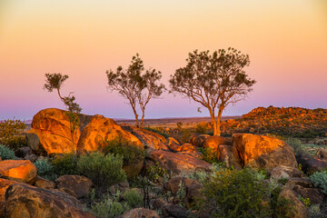 Granite Boulders in Outback Australia