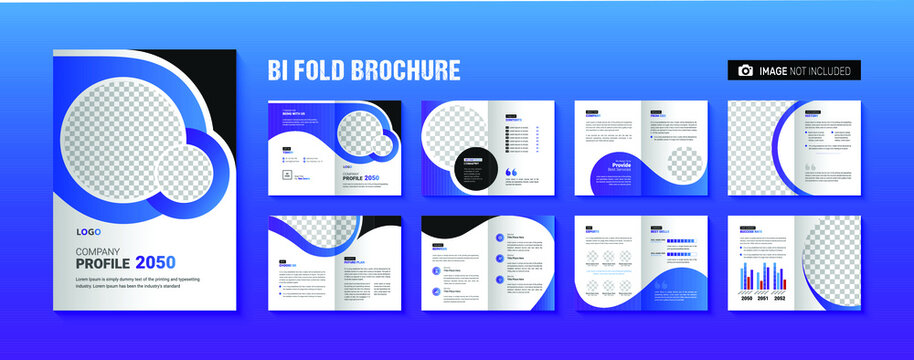 Company profile brochure template design creative modern corporate business brochure layout