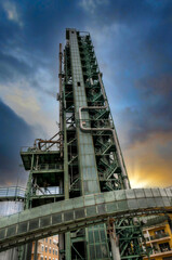 Galp Tower, old refinery, Lisbon, Portugal