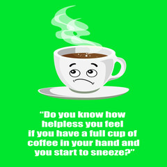 coffee quote, banner