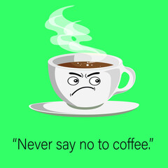coffee quote, banner