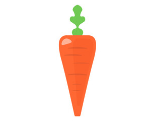 人参 ニンジン 野菜 シンプルアイコン ベクターイラスト