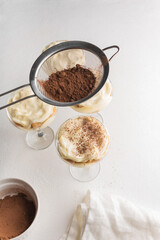Tiramisu cake step by step recipe.