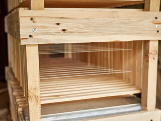Device for making and storing bee frames. Apiculture. Making honey. Caring for bee colonies.