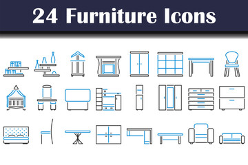 Furniture Icon Set