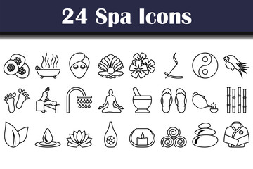 Spa Icon Set