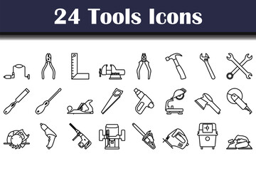 Tools Icon Set