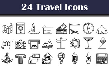 Travel Icon Set