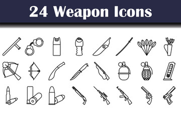 Weapon Icon Set