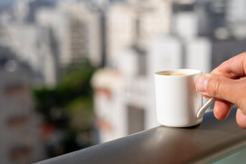 good morning with espresso