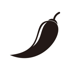 Chili pepper vector icon symbol