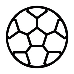 Obraz premium ball line icon