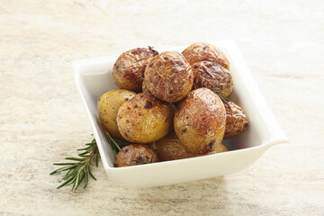 Roasted baby potato with rosemary