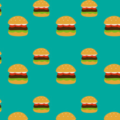 Patrón de hamburguesa
