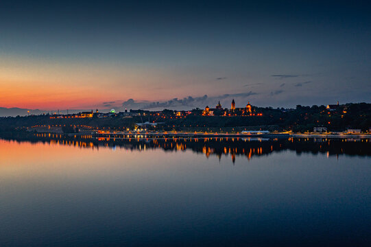 Panoramic view, Tumskie Hill, Płock, Poland