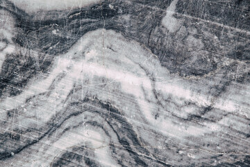 Naklejka premium Grey Marble Texture. Natural granite background