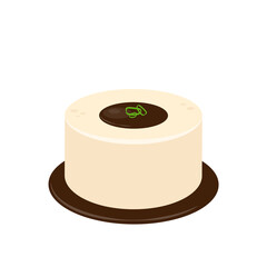 Tofu vector. free space for text. wallpaper. background.