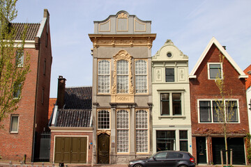 Ancient inner city of Gouda in the Netherlands