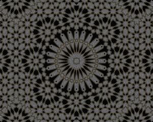 Morocco Seamless Pattern. Colorful Design Pattern. Traditional Arabic Islamic Background. Mosque decoration element.