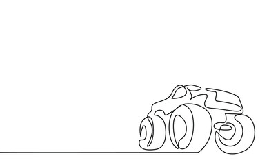 big-wheeled all-terrain extreme sports vehicle