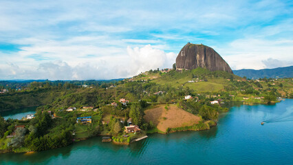 Piedra del peñol, Guatapé, Colombia