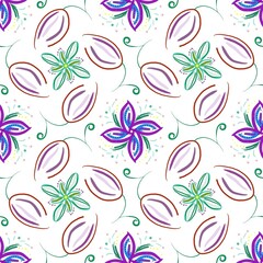 seamless floral pattern