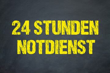 24 Stunden Notdienst