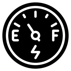 Electric Gauge Icon
