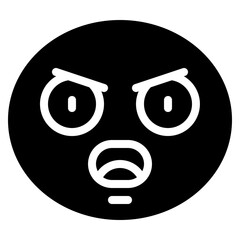 Surprise Annoyed Icon