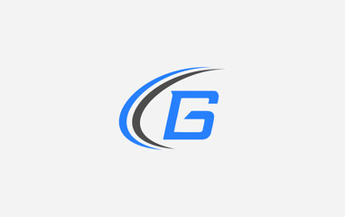 Financial business and investment logo and symbol design vector with the letter G