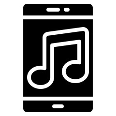 Mobile Music Icon